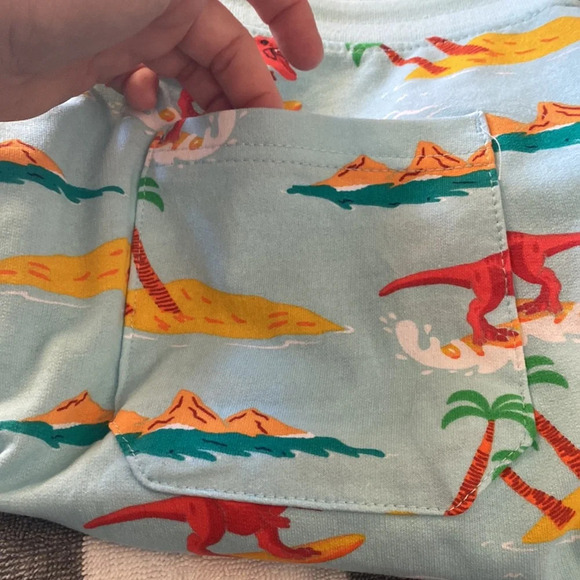 No Boundaries Lounge Shorts dinosaurs size XL 40-42 unsex - Picture 12 of 12